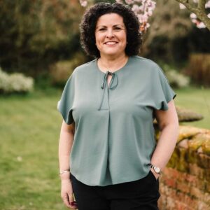 Karen Heap Founder of Socially Shared In Garden