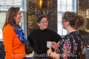 Women in business networking at 2024 launch event