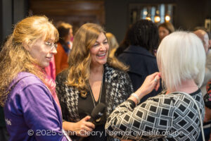 Women chatting at the Great Women in Business Meetup Launch Event